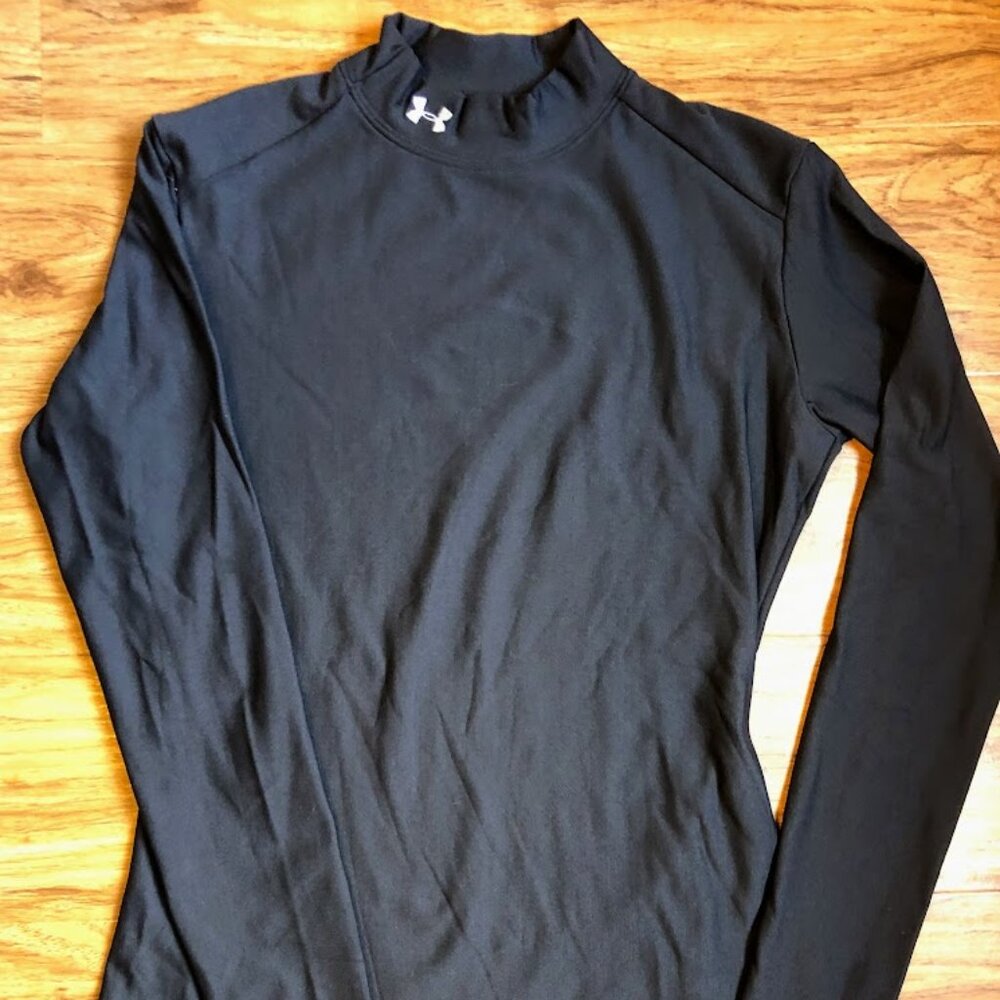 Under Armour Kids Unisex Cold Gear Shirt, Size Large